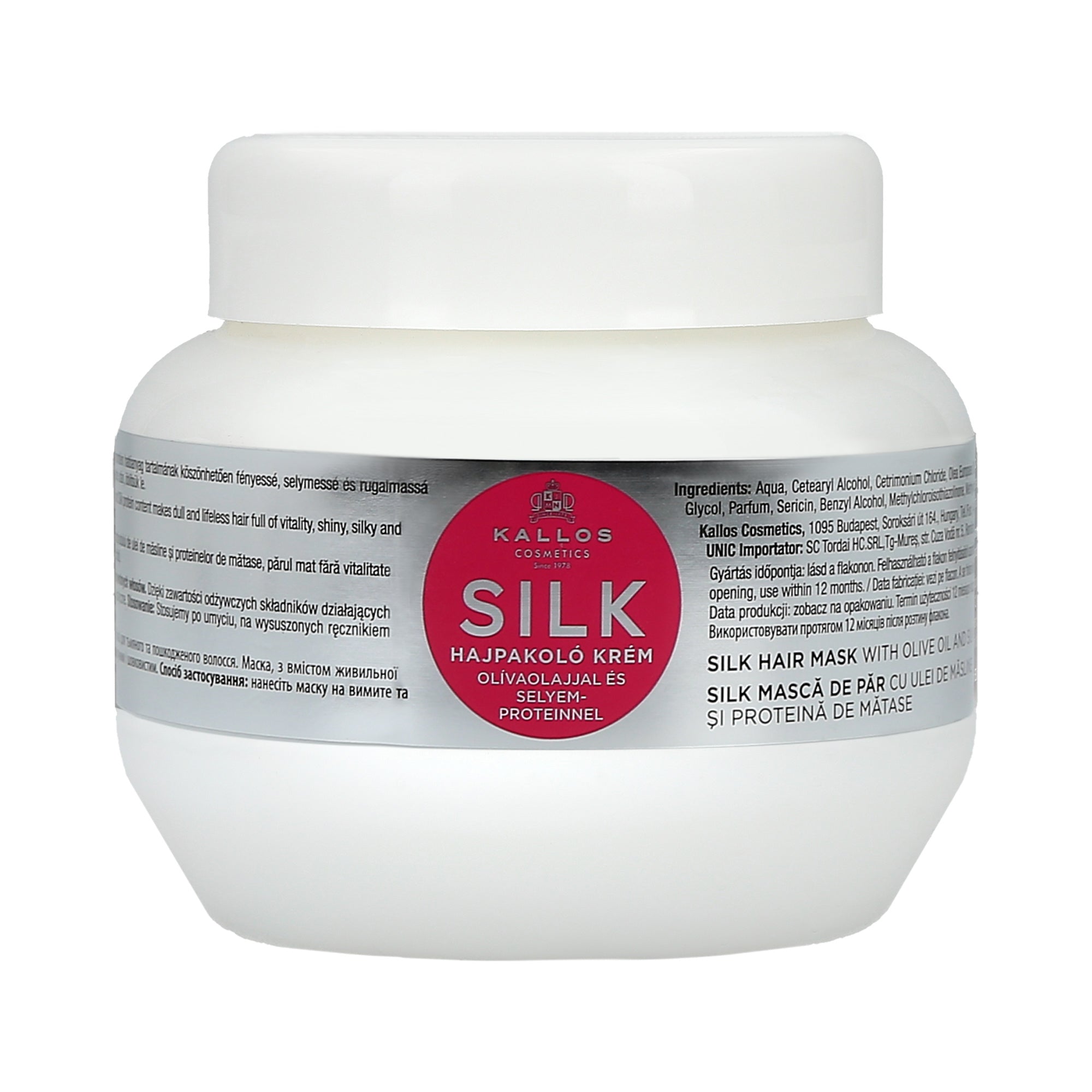KALLOS KJMN Silk Maschera 275 ml