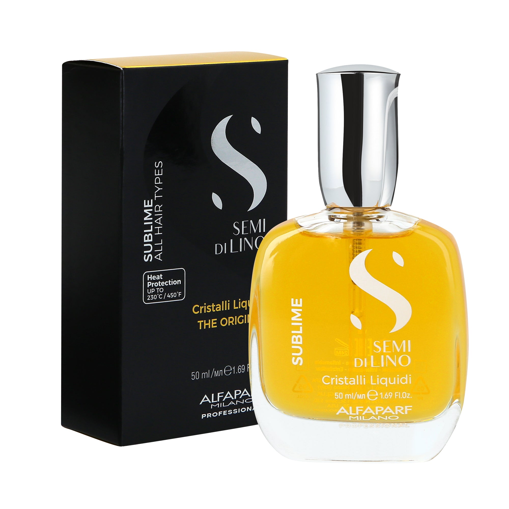 ALFAPARF SEMI DI LINO SUBLIME Cristalli Liquidi Flüssige Kristalle für das Haar 50ml