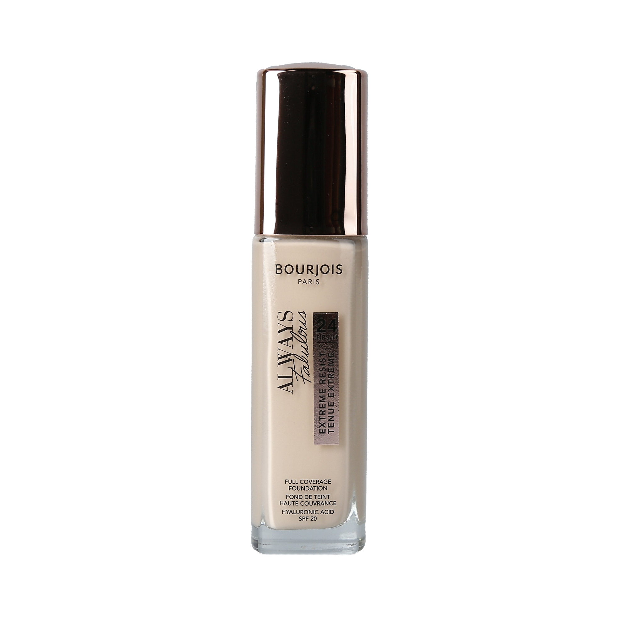 BOURJOIS ALWAYS FABULOUS Dlouhotrvající make-up na obličej SPF20 120 Light Ivory 30 ml