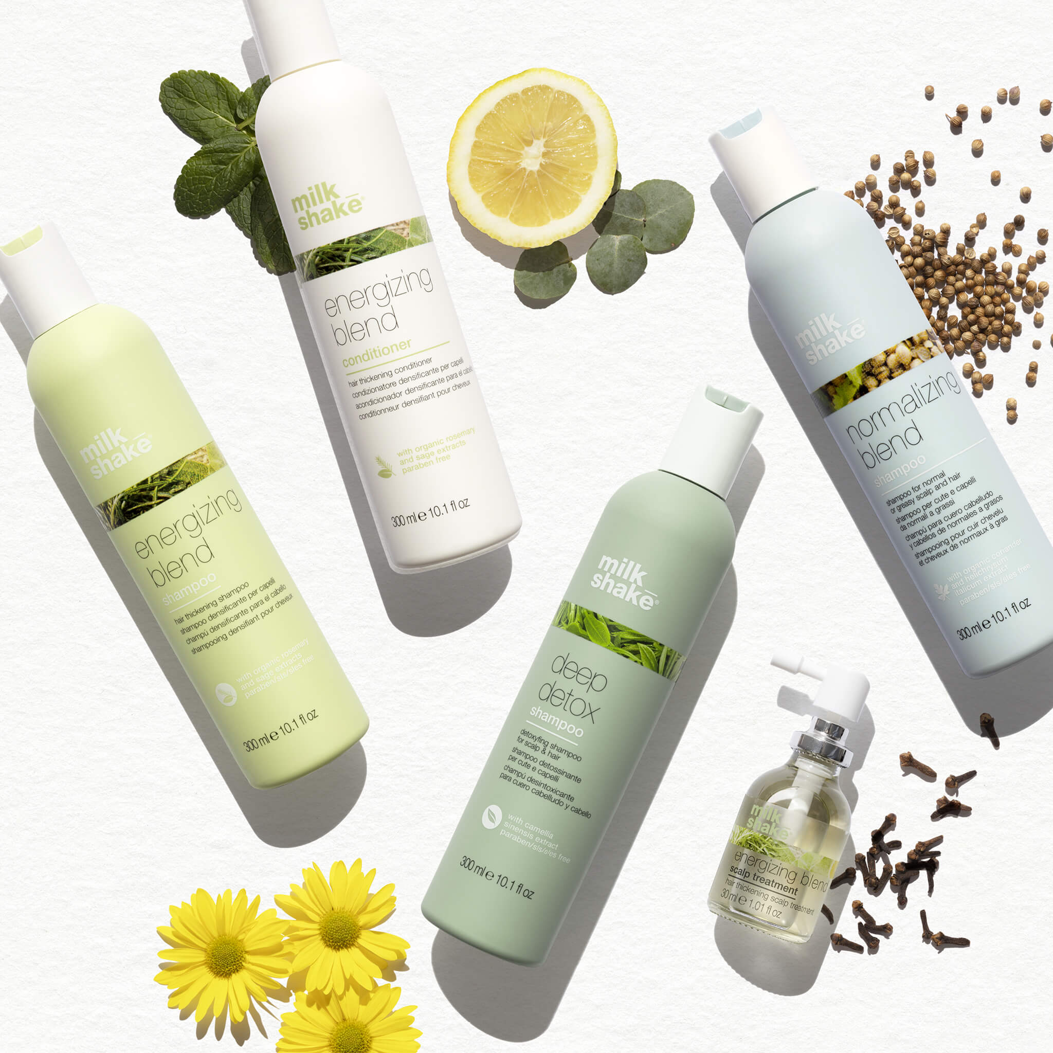 MILK SHAKE ENERGIZING BLEND Shampooing stimulant la circulation du cuir chevelu 300ml #2
