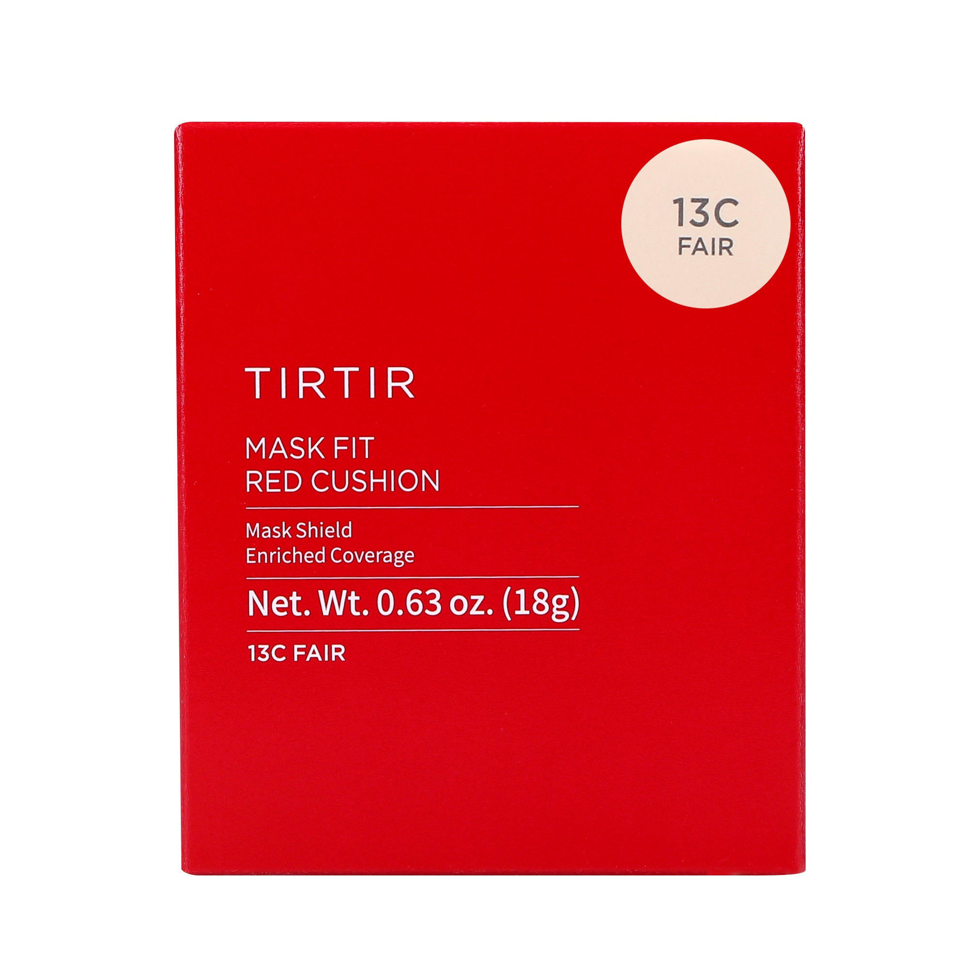TIRTIR MASK FIT RED MINI CUSHION SPF40 PA++ Langanhaltende Gesichtsgrundierung 18 g