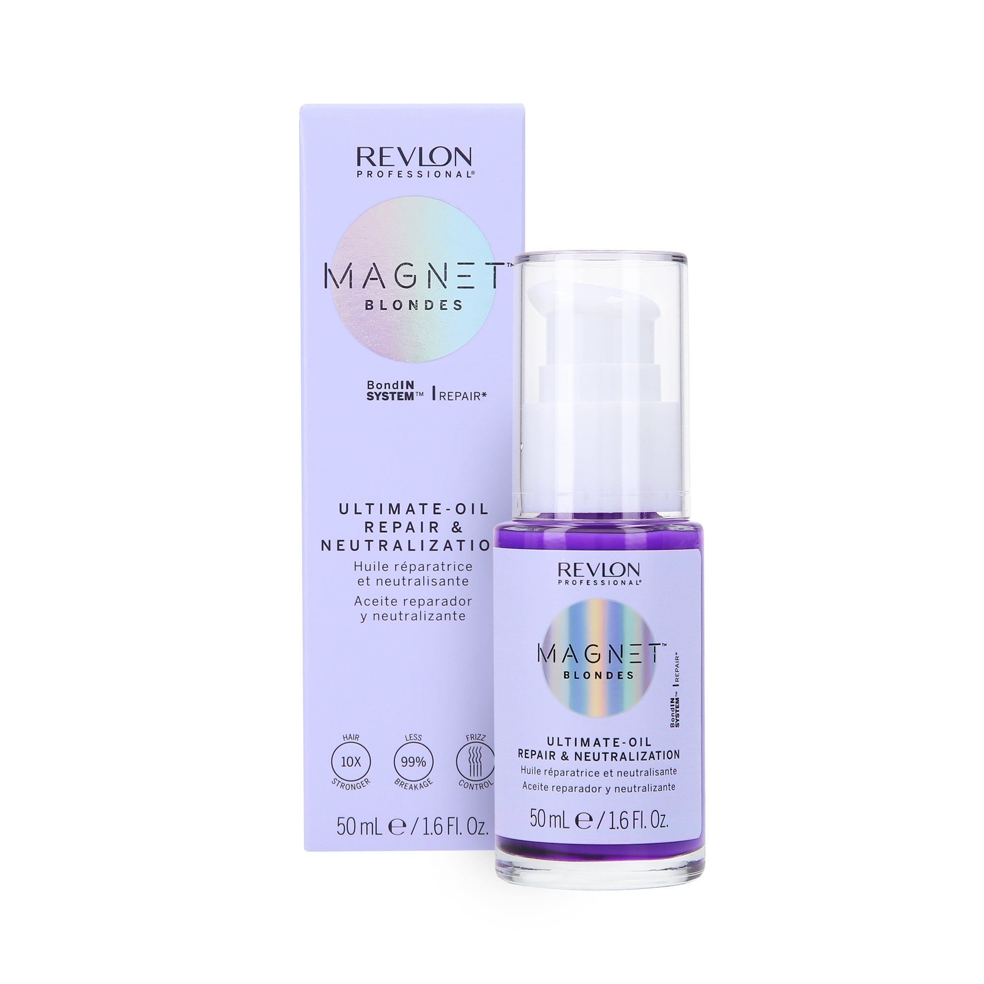 REVLON MAGNET BLONDES ULTIMATE Regenerierendes Haaröl, das unerwünschte Farbtöne neutralisiert 50 ml