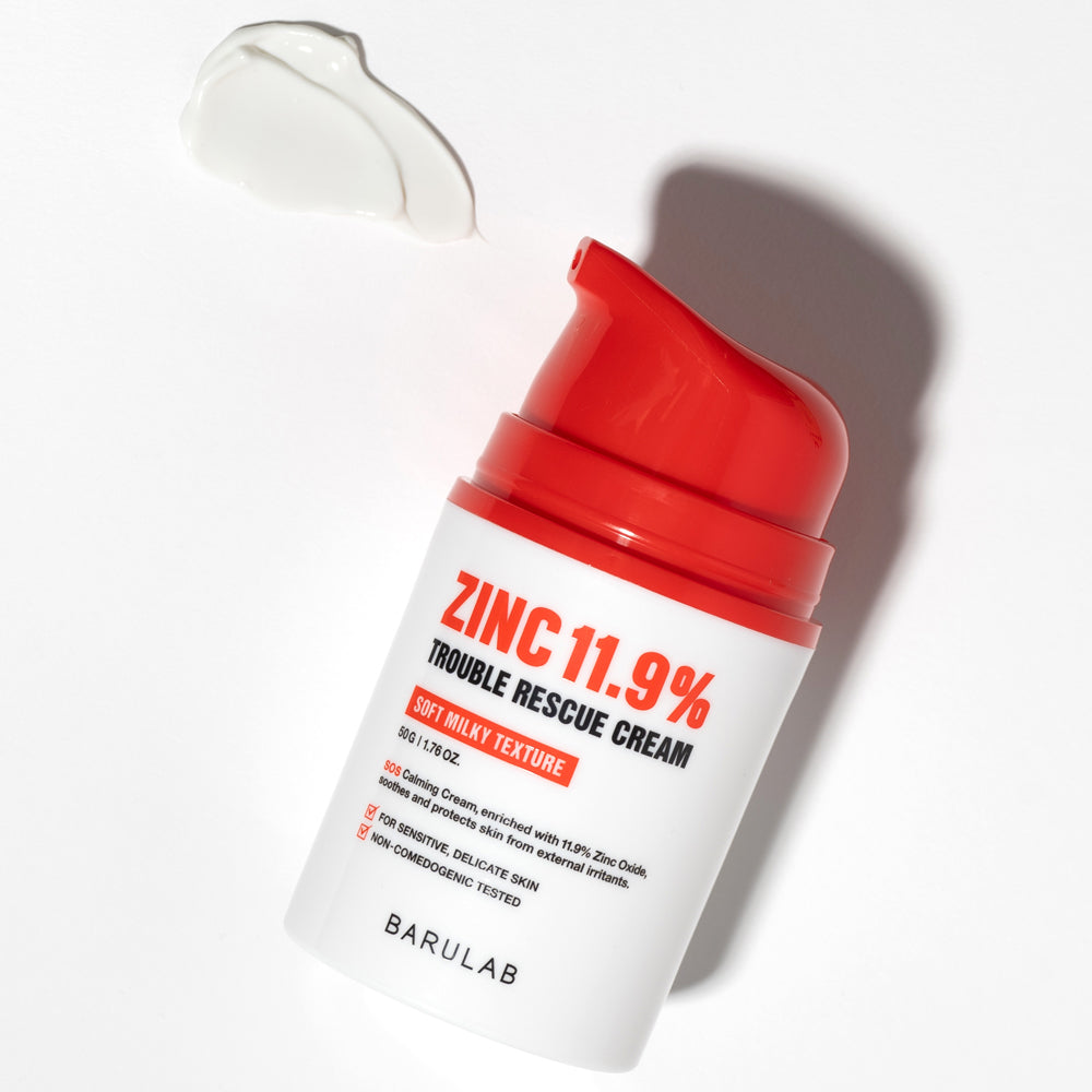 BARULAB ZINC 11,9% TROUBLE RESCUE CREAM Zklidňující záchranný krém se zinkem 11,9% 50 g #2