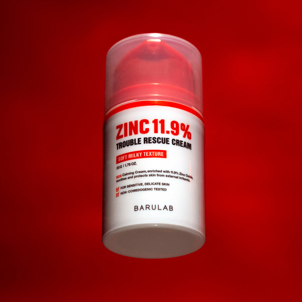 BARULAB ZINC 11,9% TROUBLE RESCUE CREAM Zklidňující záchranný krém se zinkem 11,9% 50 g #5