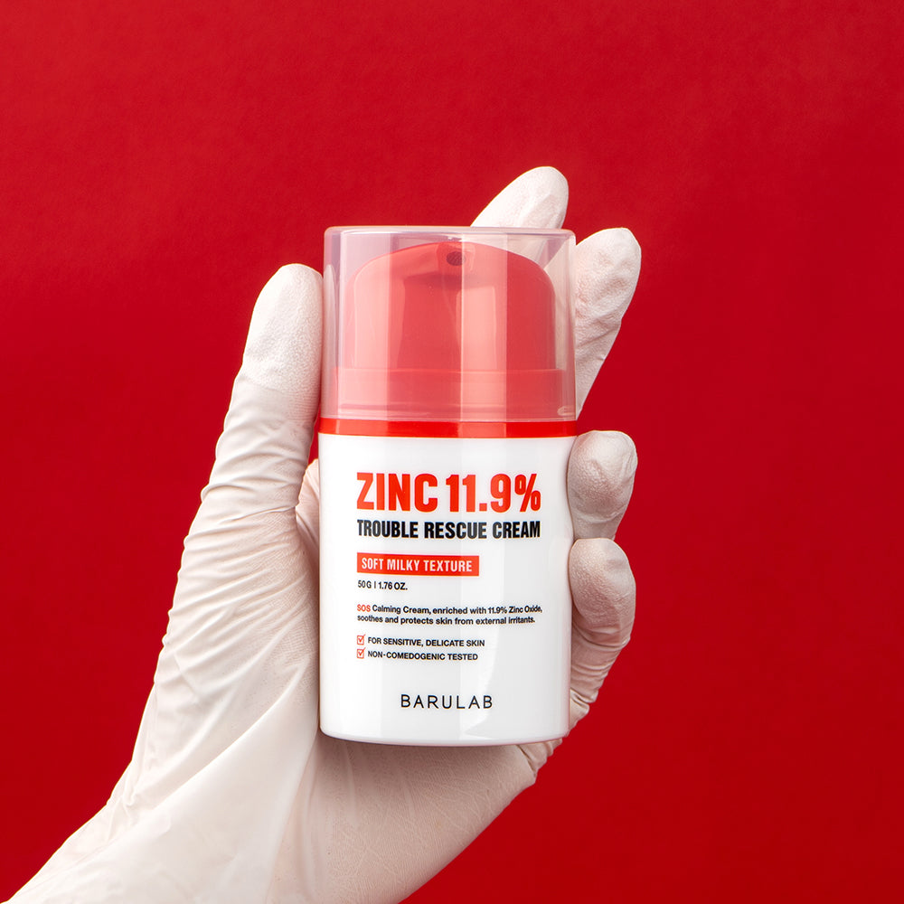 BARULAB ZINC 11,9% TROUBLE RESCUE CREAM Zklidňující záchranný krém se zinkem 11,9% 50 g #4