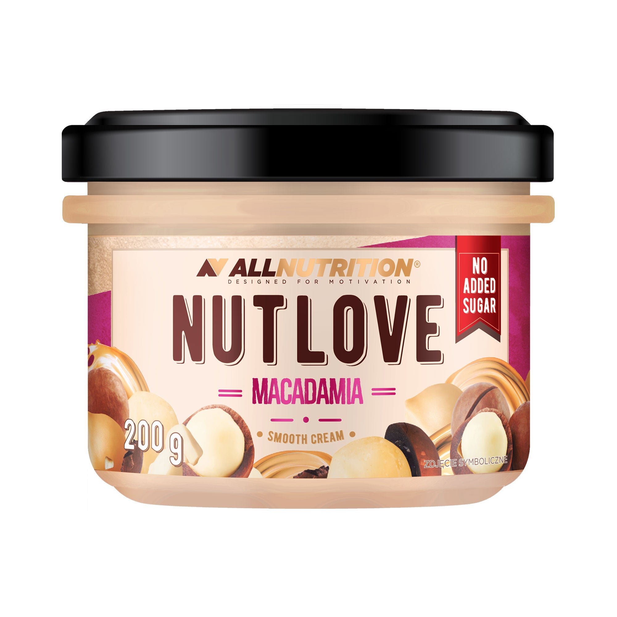 ALLNUTRITION NUTLOVE SMOOTH MACADAMIA Krem orzechowy makadamia 200 g