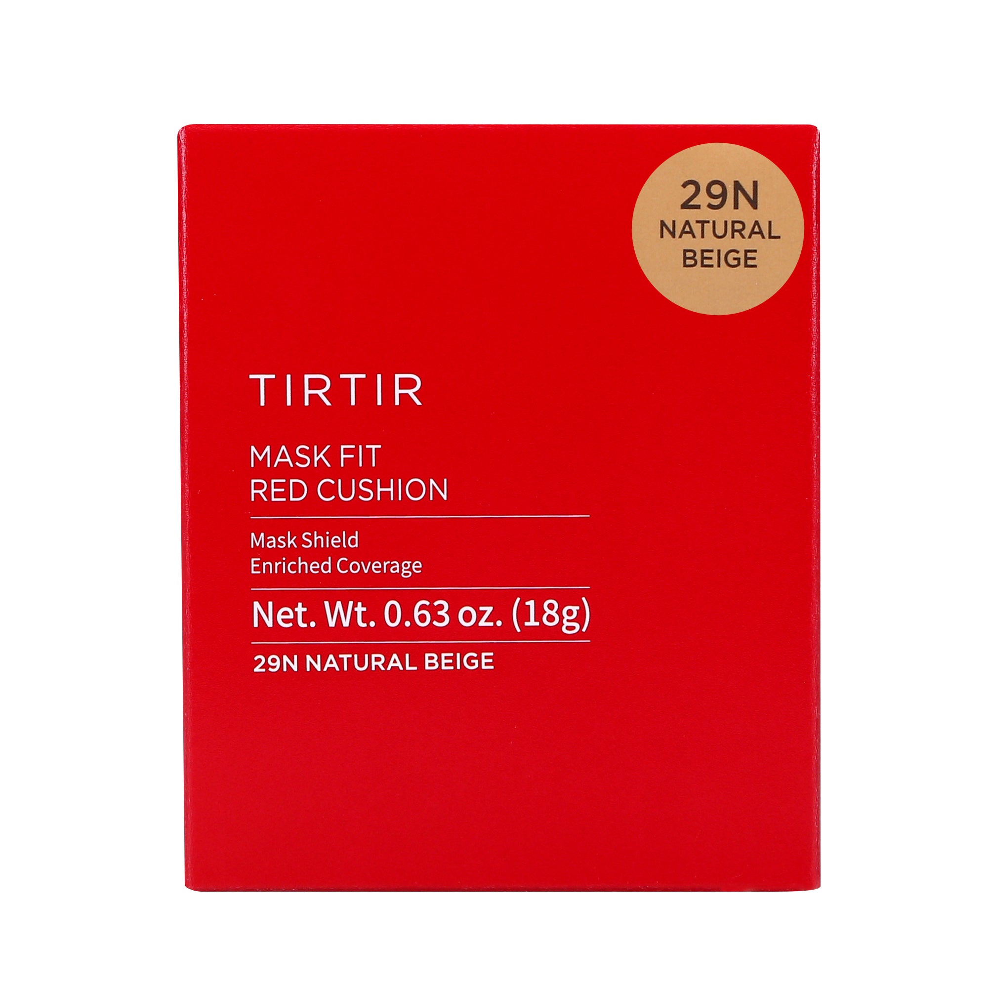 TIRTIR MASK FIT RED MINI CUSHION SPF40 PA++ Langanhaltende Gesichtsgrundierung 18 g #10