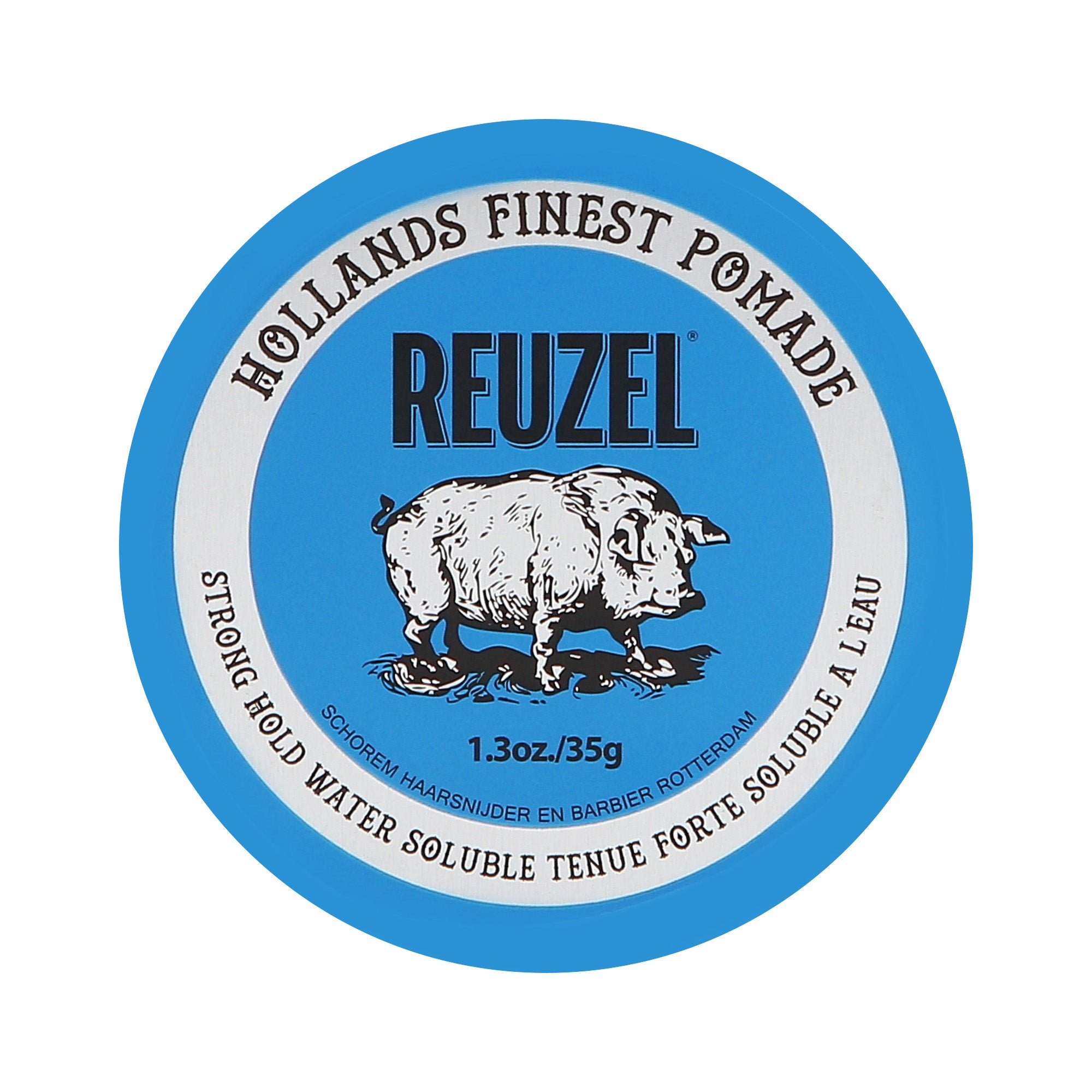 REUZEL BLUE FORTE TENUE SOLUBLE DANS L'EAU Pommade capillaire à base d'eau, tenue forte 35 g