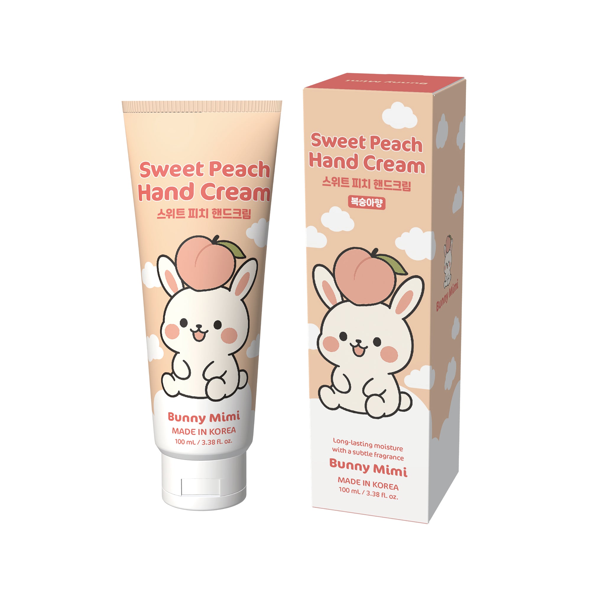 BUNNY MIMI SWEET PEACH Crème pour les mains 100 ml