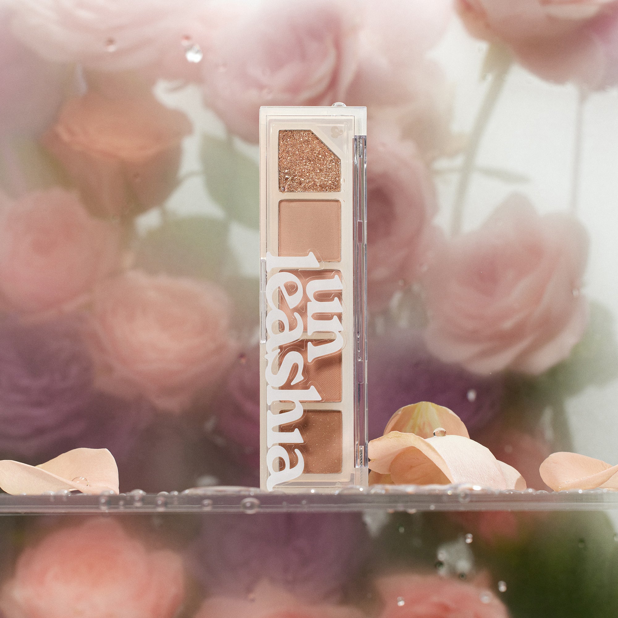 Palette di ombretti e illuminanti UNLEASHIA MOOD SHOWER n. 2 Rose Shower 4 g #4