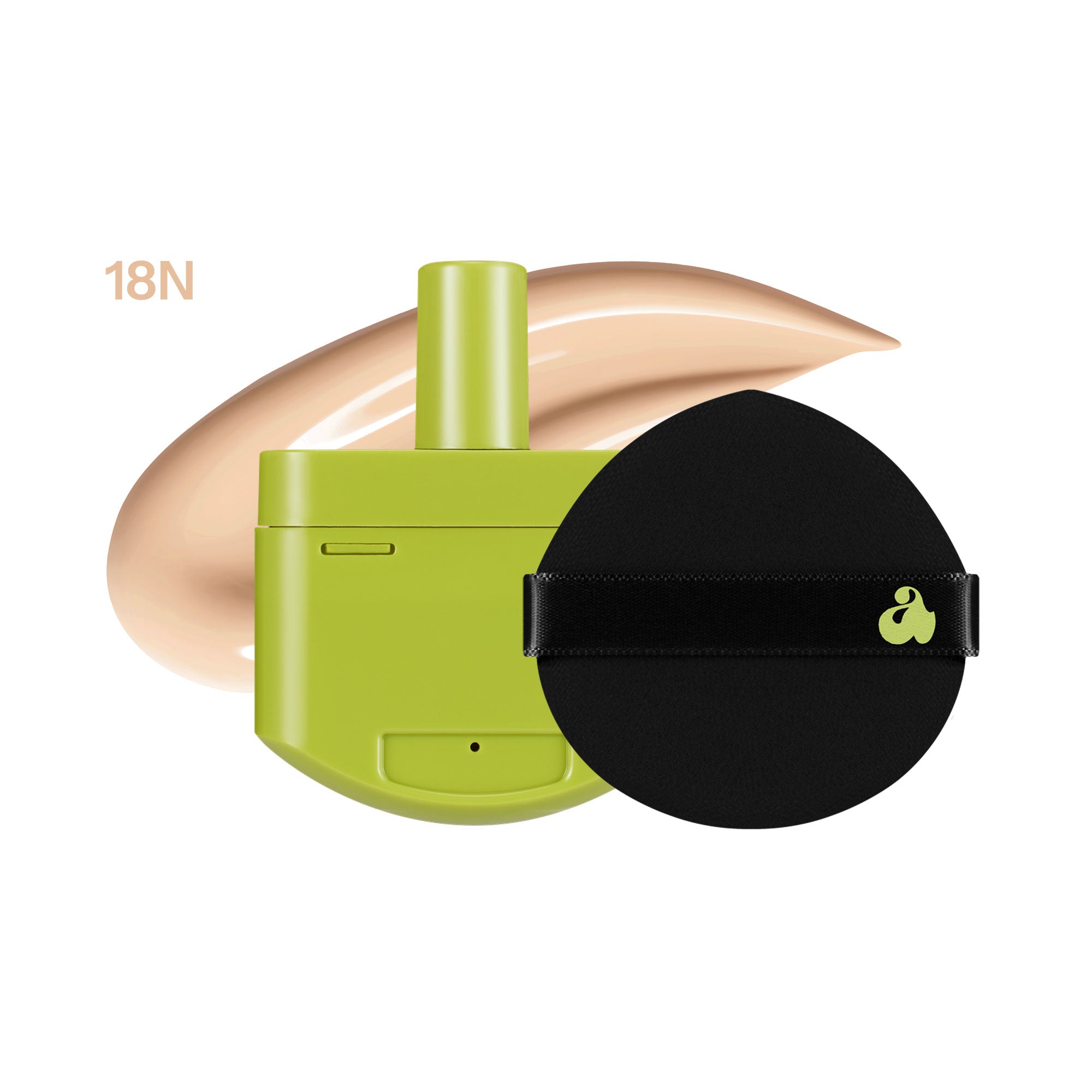 UNLEASHIA SATIN WEAR HEALTHY-GREEN CUSHION Satynowy podkład w poduszce SPF30 PA++ 15 g #3