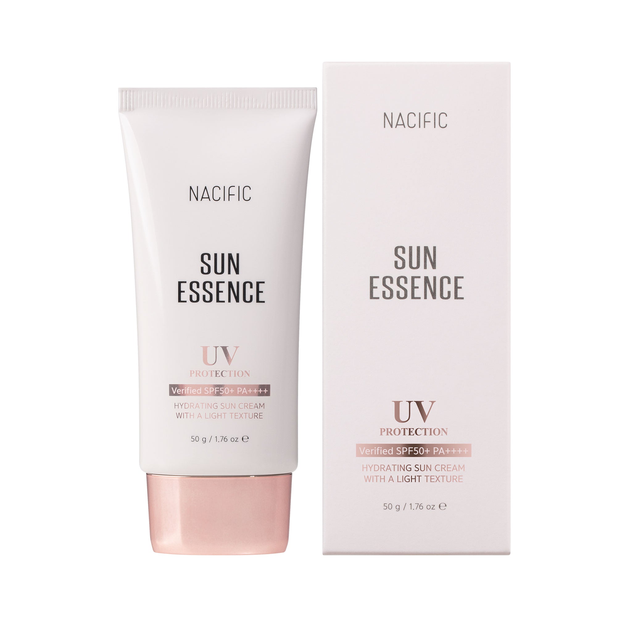 NACIFIC SUN ESSENCE Crème solaire hydratante avec filtres SPF50+ et PA++++ 50 ml