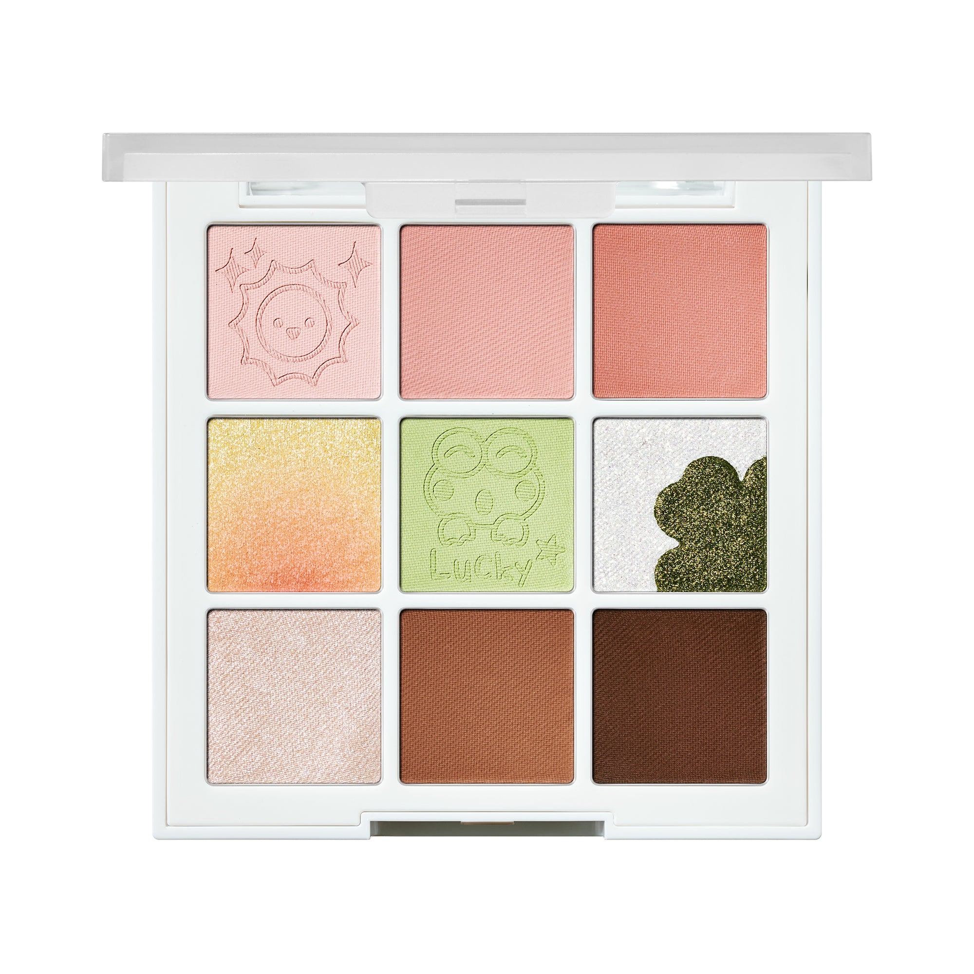 BLACK ROUGE COLORDATION MOOD PALETTE Profesjonalna Paleta cieni do powiek Spring Sunshine 8 g