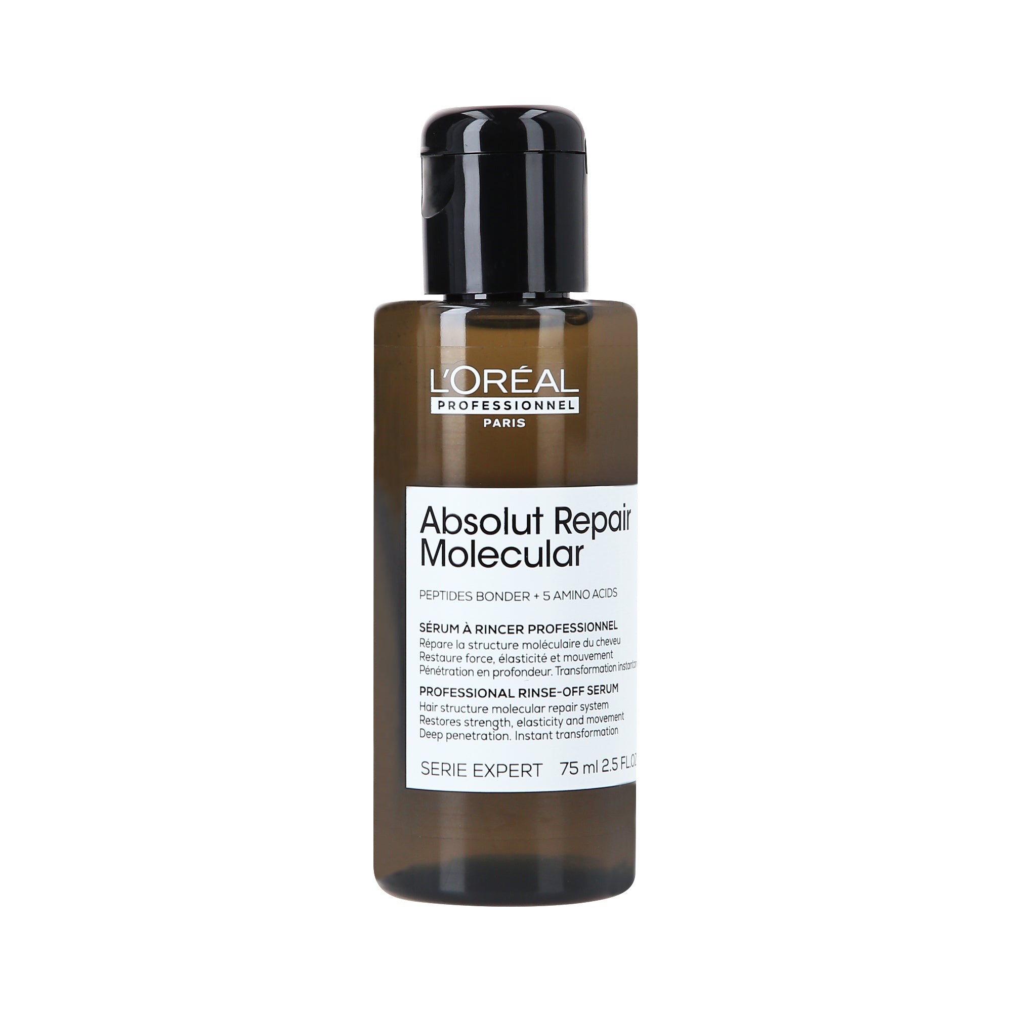 L'OREAL PROFESSIONNEL ABSOLUT REPAIR MOLECULAR Siero riparatore per capelli danneggiati, risciacquabile, 75 ml