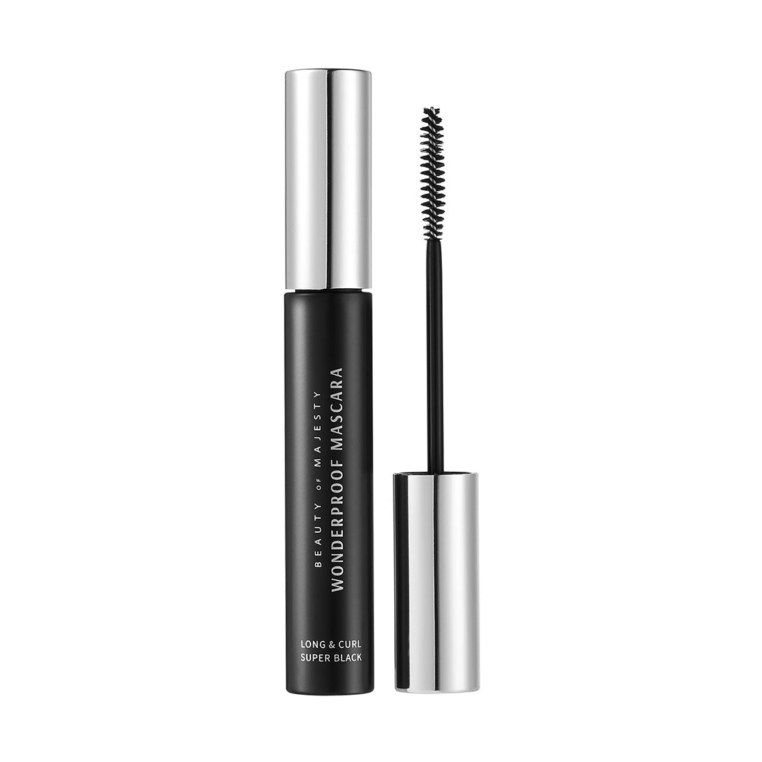 B.O.M. WONDERPROOF MASCARA LONG&CURL Mascara waterproof, allungante e incurvante 8 g