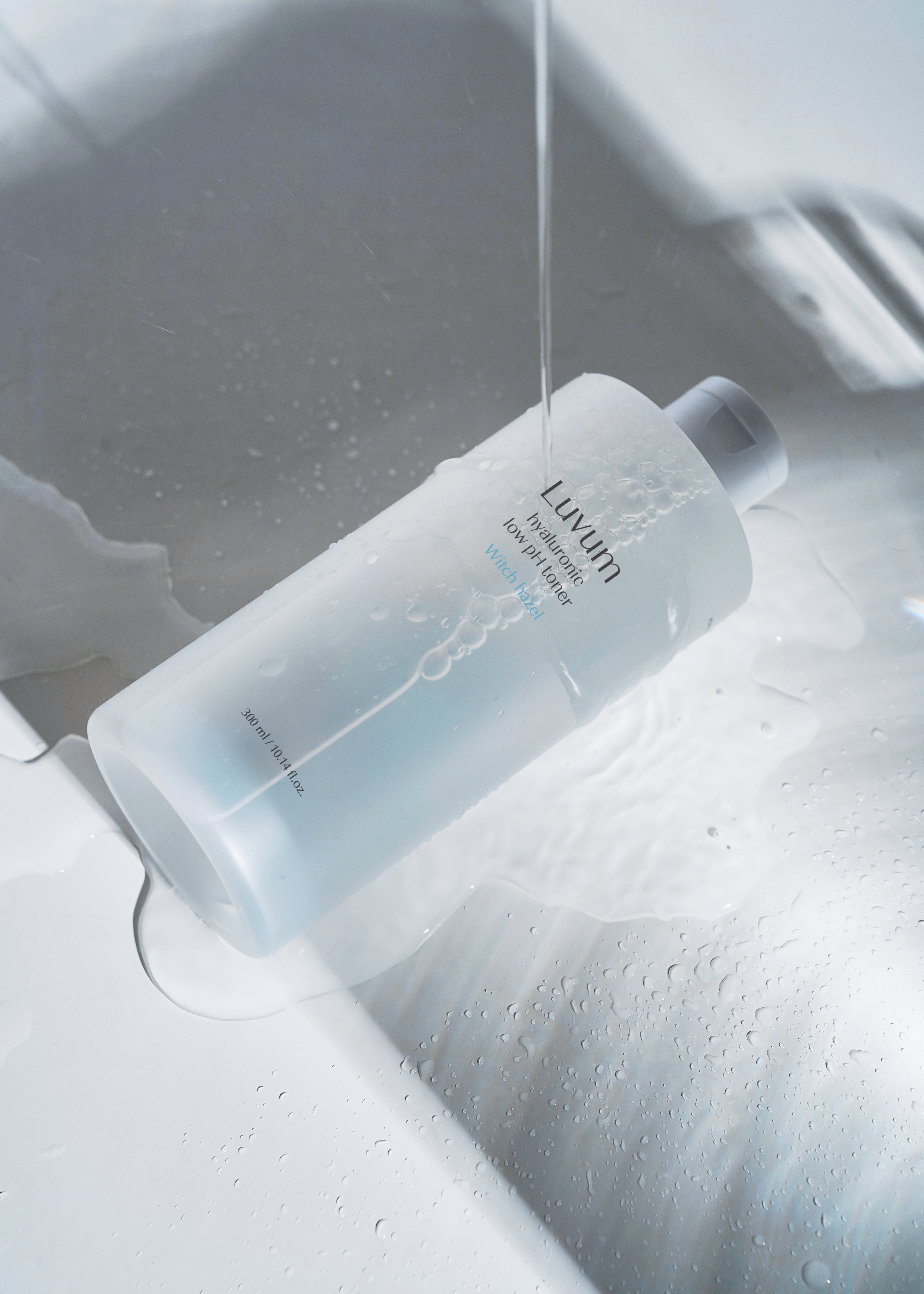 LUVUM WITCH HAZEL HYALURONIC LOW PH TONER Tonico idratante a basso pH con acido ialuronico vegetale a basso peso molecolare 300 ml #5