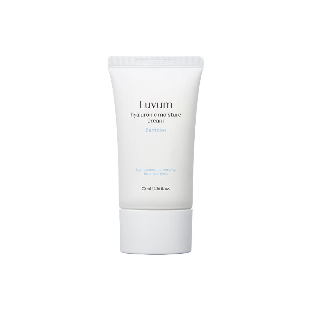 LUVUM BAMBOO HYALURONIC MOISTURE CREAM Zarte Feuchtigkeitscreme mit Bambussaft und pflanzlicher Hyaluronsäure 70 ml