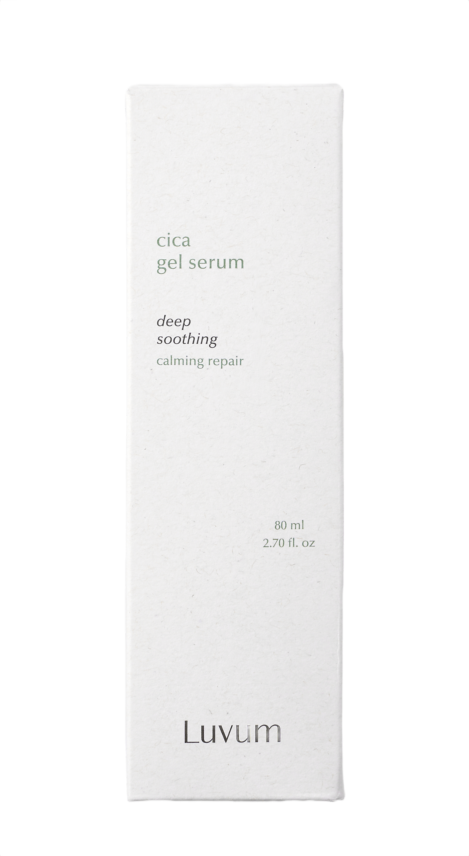 LUVUM CALMING REPAIR CICA GEL SERUM Lekkie, żelowe serum w mgiełce z ekstraktem z wąkroty azjatyckiej 80 ml #2
