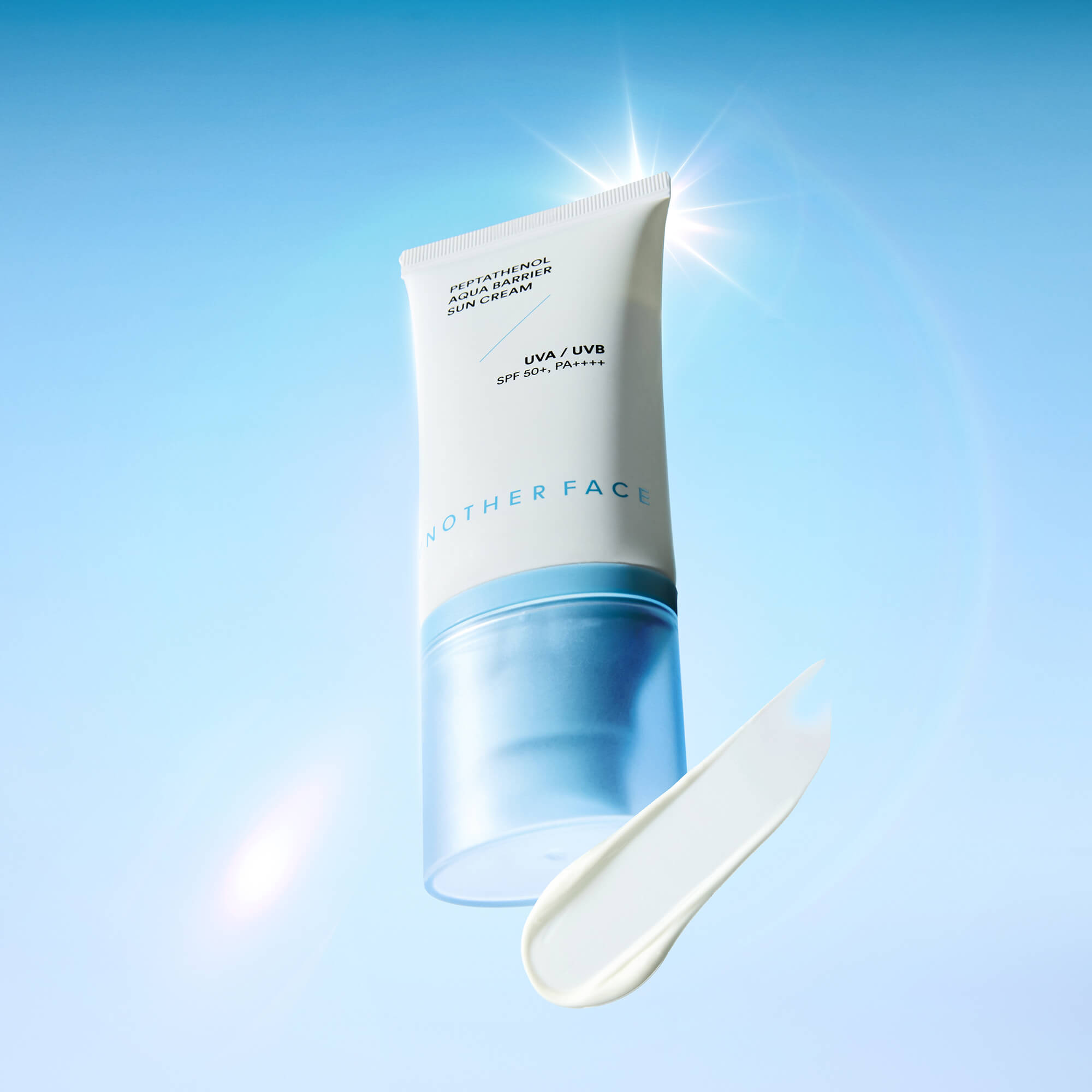 ANOTHER FACE PEPTATHENOL™ AQUA BARRIER SUN CREAM Crème hydratante visage avec filtre SPF50+ PA++++ 50 ml #3