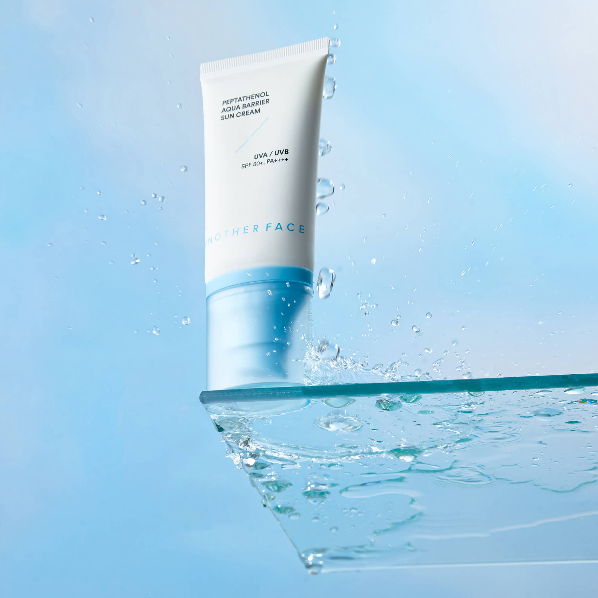 ANOTHER FACE PEPTATHENOL™ AQUA BARRIER SUN CREAM Crème hydratante visage avec filtre SPF50+ PA++++ 50 ml #4