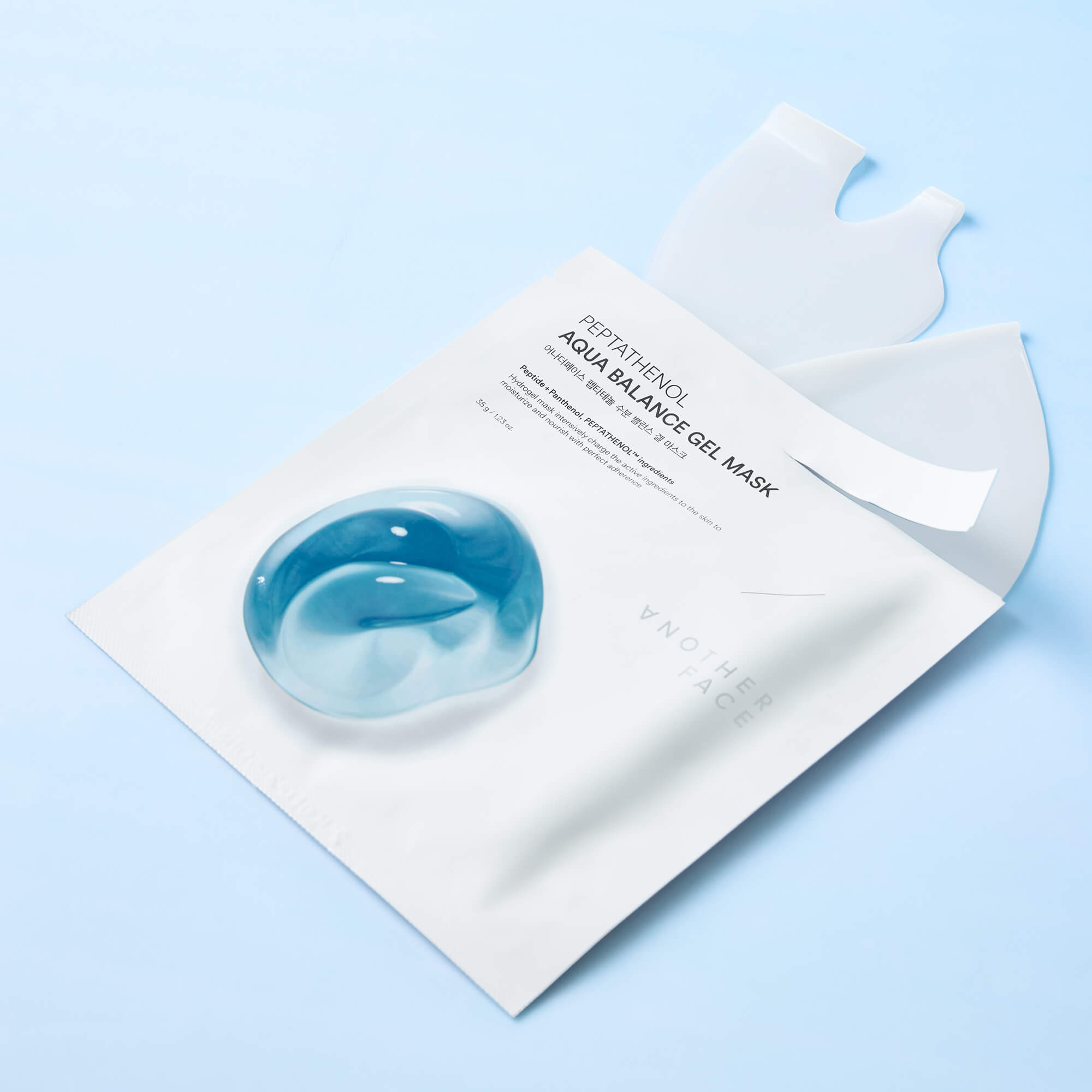 ANOTHER FACE PEPTATHENOL AQUA BALANCE GEL MASK Intensiv feuchtigkeitsspendende Hydrogel-Gesichtsmaske (4x35 g) #6