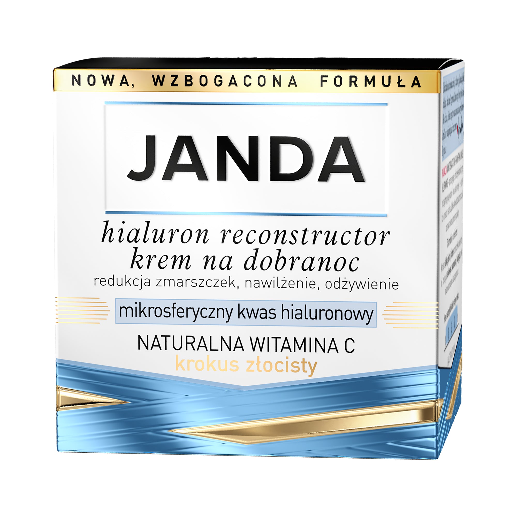 JANDA HIALURON Omlazující a hydratační hyaluronový noční krém 50 ml