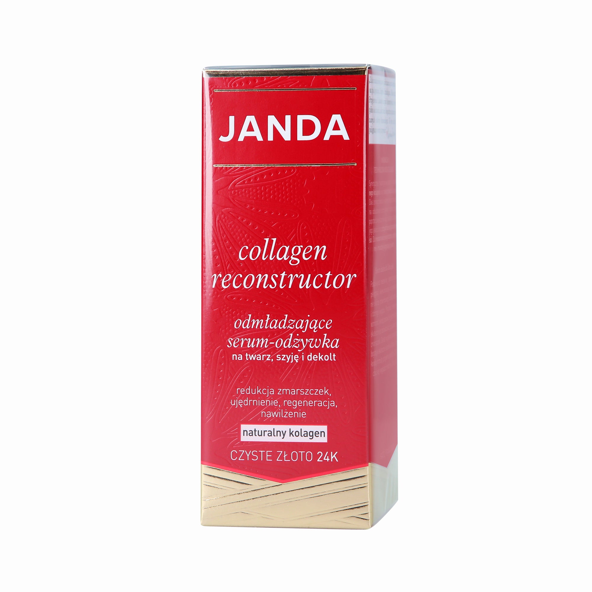 JANDA COLLAGEN Kolagenové sérum vyživující a omlazující na obličej, krk a dekolt, den/noc 50 ml