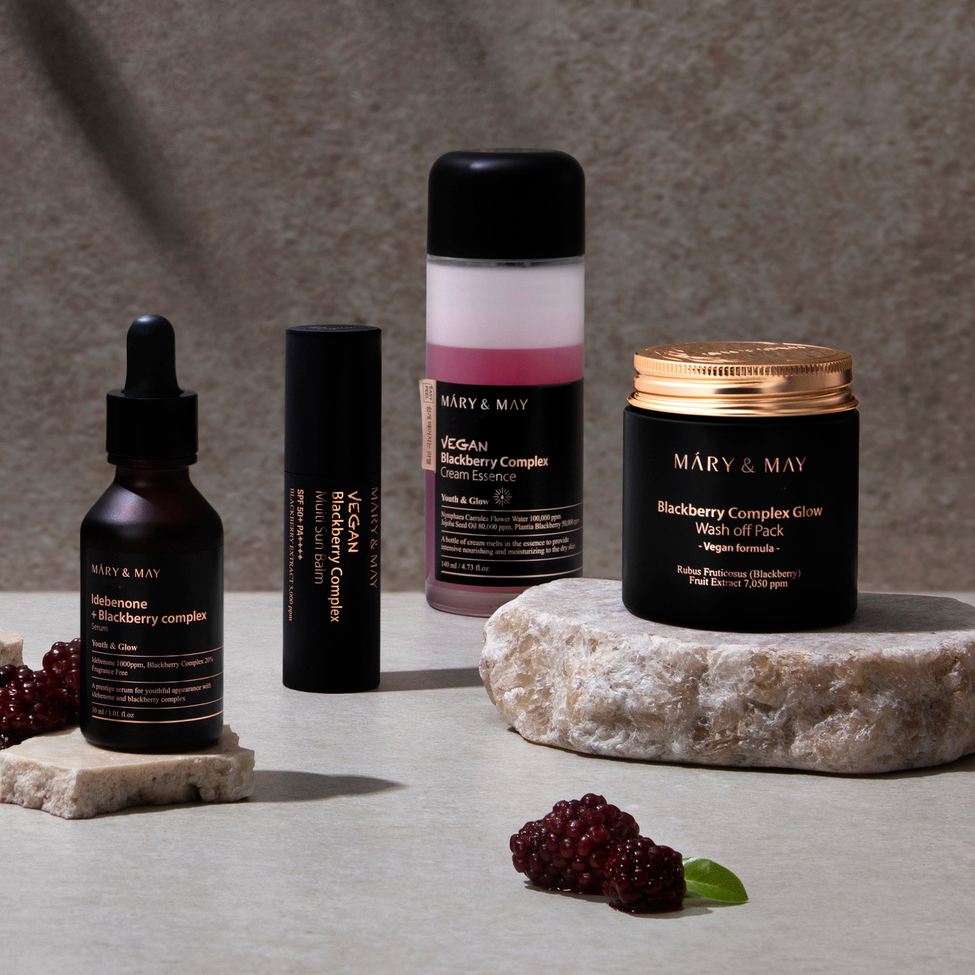 MARY & MAY VEGAN BLACKBERRY COMPLEX ESSENCE Antioxidative Gesichtsessenz 140 ml #2