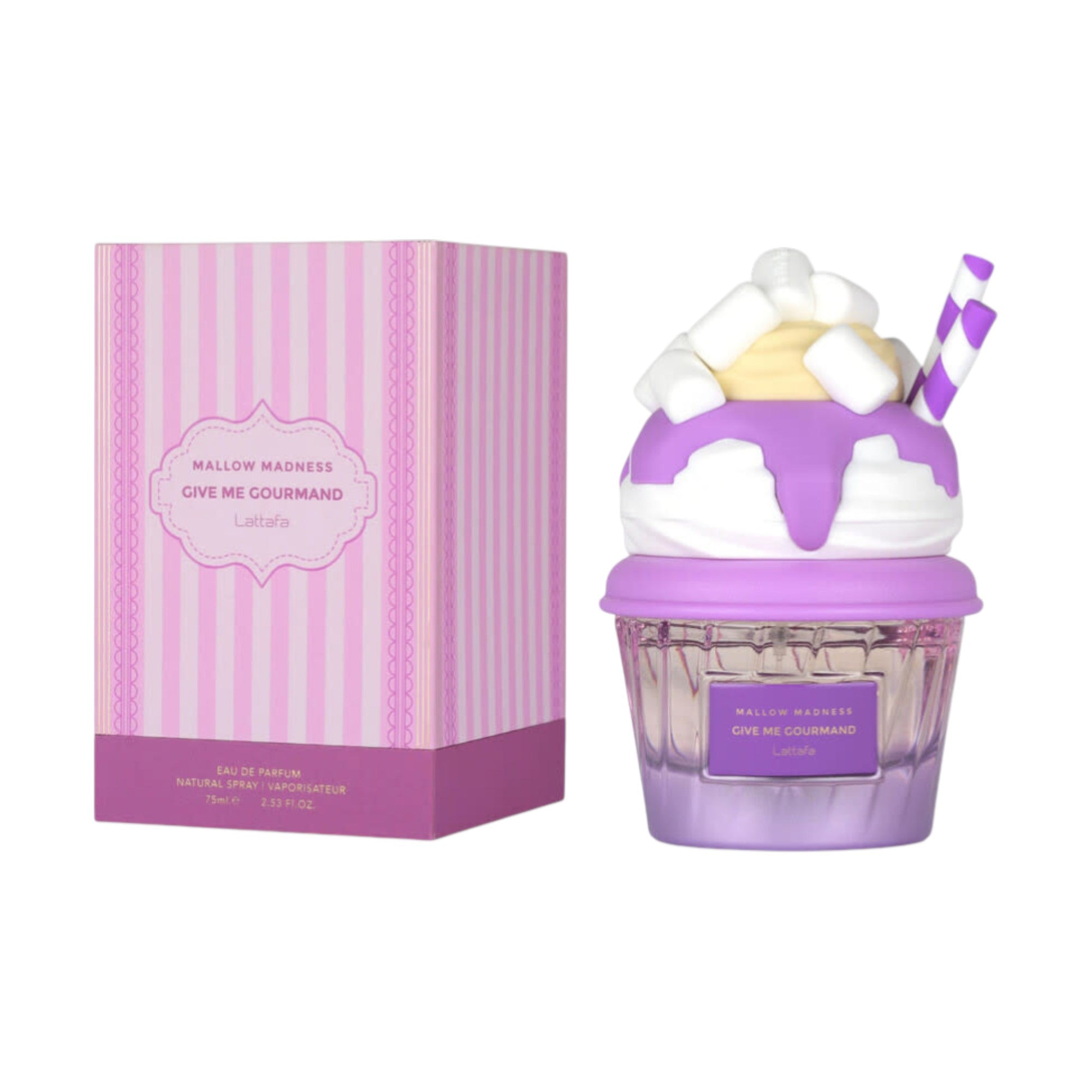 LATTAFA GIVE ME GOURMAND MALLOW MADNESS Eau de Parfum pour femme 75 ml