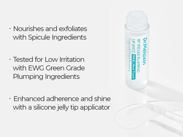 DR.MELAXIN BIO-SPICULE BP SPICULE PLUMPING LIP SHOT MILD Lucidalabbra idratante con un delicato effetto rimpolpante 4 ml #10