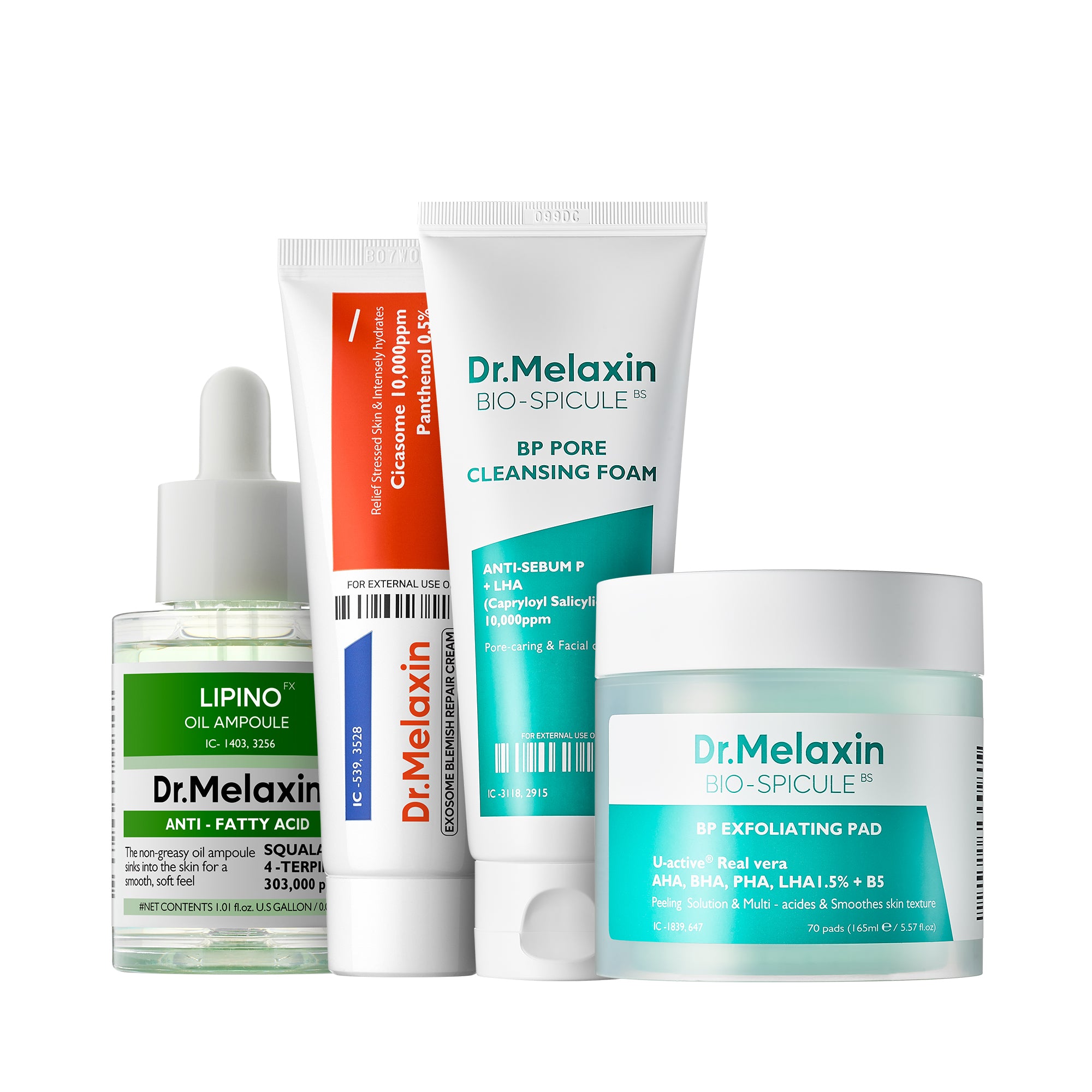 DR.MELAXIN Clear Balance Set – ein Set, das unreine Haut reinigt und normalisiert