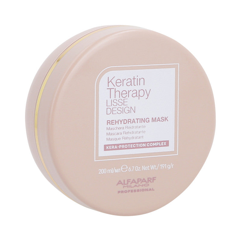 ALFAPARF LISSE DESIGN REHYDRATING Nawilżająca maska po zabiegu prostowania włosów 200 ml