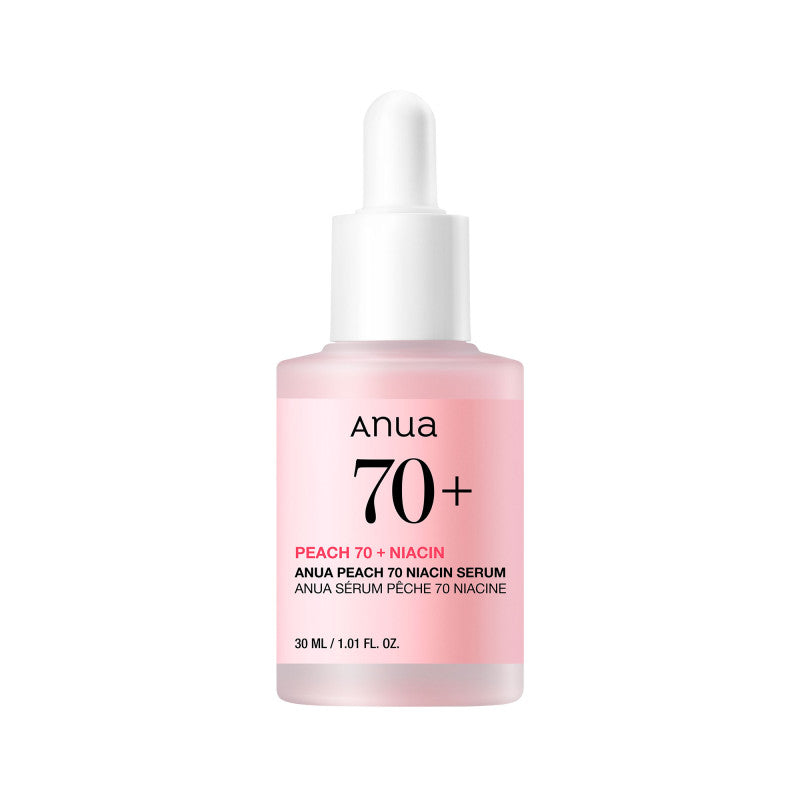 ANUA PEACH 70 NIACIN Sérum visage nourrissant à l'extrait de pêche et à la niacinamide 30 ml