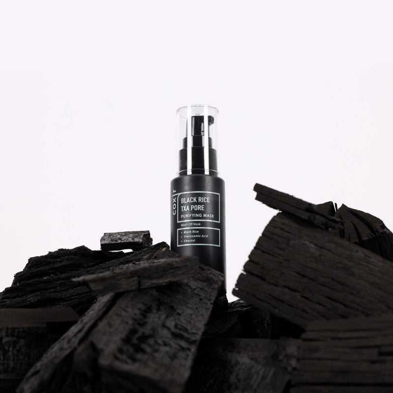 COXIR RICE LINE Reinigungsmaske mit schwarzem Reis und Tranexamsäure 50 ml #2