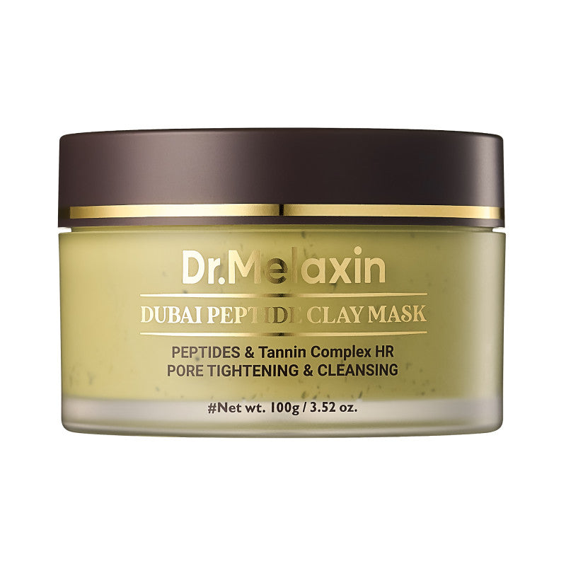 DR. MELAXIN DUBAI PEPTIDE CLAY MASK Oczyszczająca maska z glinką redukująca nadmiar sebum 100 g