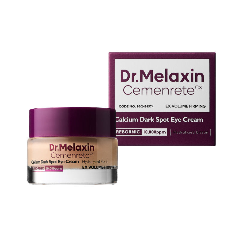 DR.MELAXIN CEMENRETE CALCIUM CRÈME YEUX ANTI-TACHES Crème contour des yeux éclaircissante et raffermissante 15 g