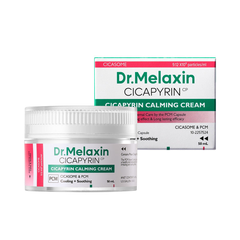 DR.MELAXIN CICAPYRIN CALMING CREAM Kojący krem do twarzy z kompleksem chłodzącym 50 ml