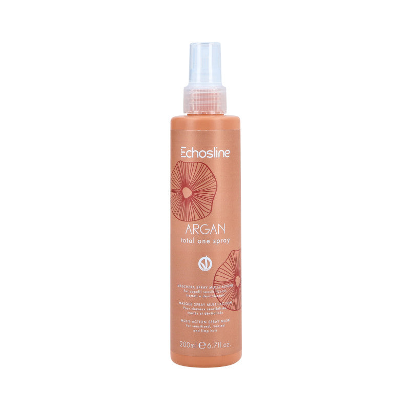 ECHOSLINE ARGAN TOTAL ONE Multiaktivní veganská maska ve spreji s arganovým olejem 200 ml