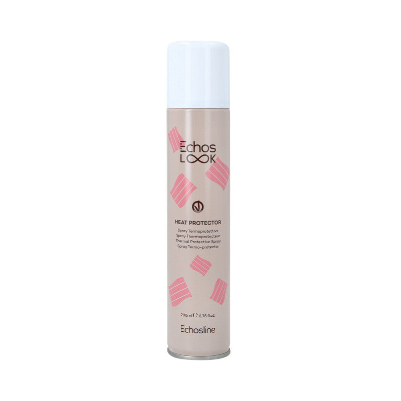 ECHOSLINE ECHOS LOOK HEAT PROTECTOR Veganes hitzeschützendes Haarstylingspray 200ml