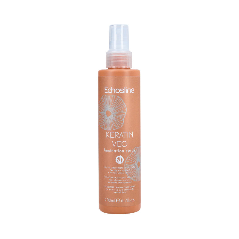 ECHOSLINE KERATIN VEG LAMINATION SPRAY Veganes Keratin-Haarlaminierungsspray 200ml