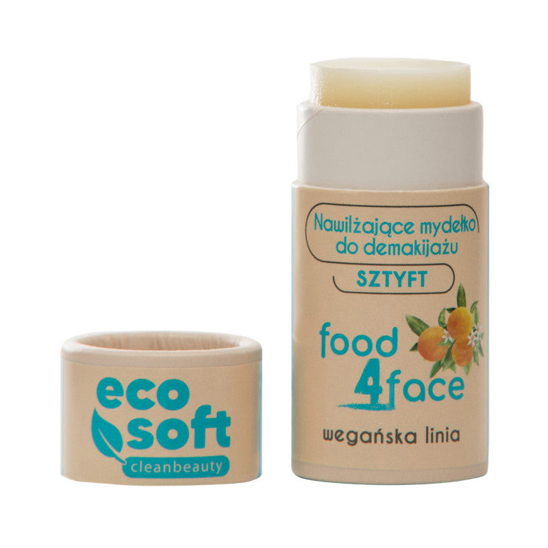 ECO SAFE FOOD4FACE Feuchtigkeitsspendende Abschminkseife 35 ml