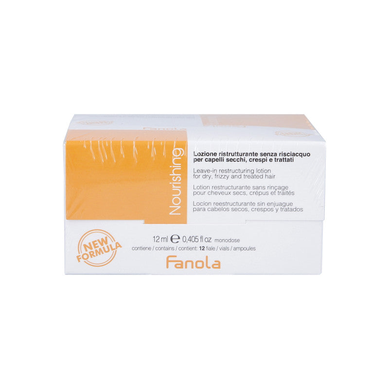 FANOLA Odżywczy balsam do włosów suchych i zniszczonych 12x12 ml #2