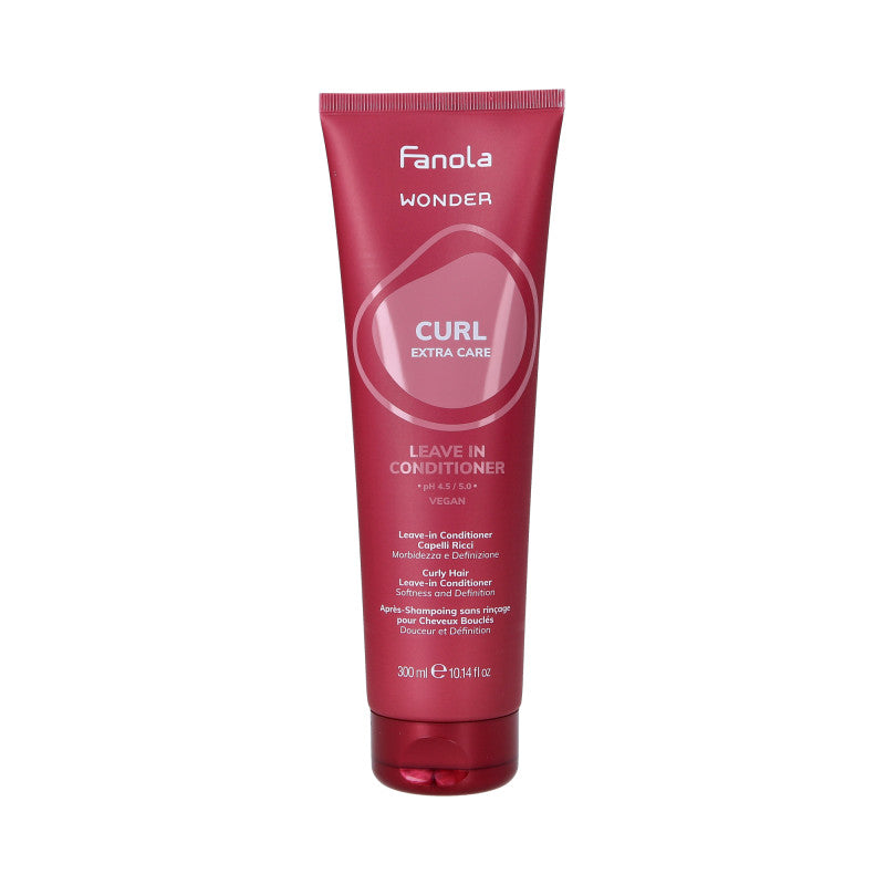 FANOLA WONDER CURL EXTRA CARE Balsamo vegano leave-in per capelli ricci 300ml