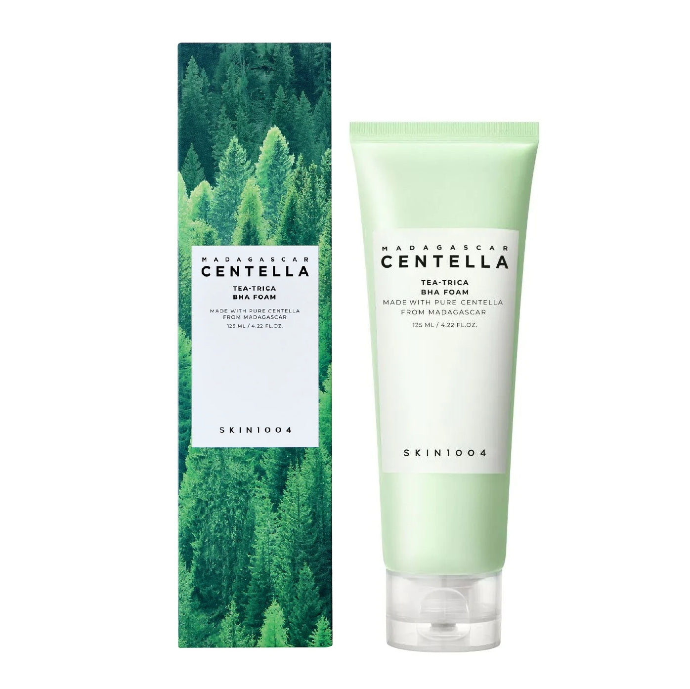 SKIN1004 MADAGASCAR CENTELLA TEA-TRICA BHA Reinigender Gesichtsschaum 125 ml
