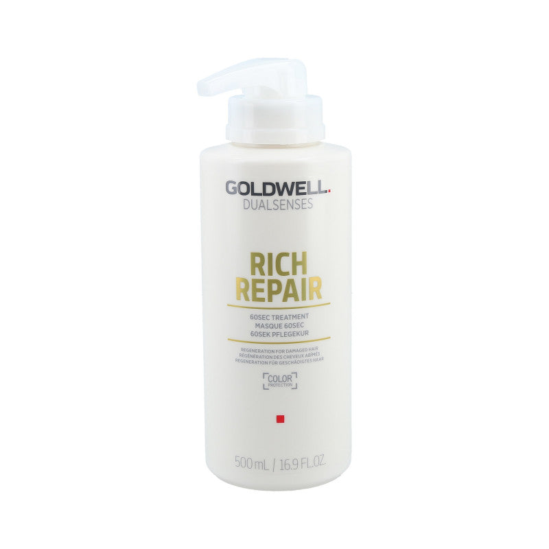 GOLDWELL DUALSENSES RICH REPAIR Soin 60 secondes pour cheveux abîmés 500 ml