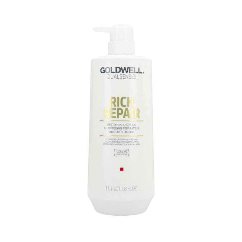Goldwell Dualsenses Rich Repair Shampoo ricostruttivo per capelli danneggiati 1000 ml 
