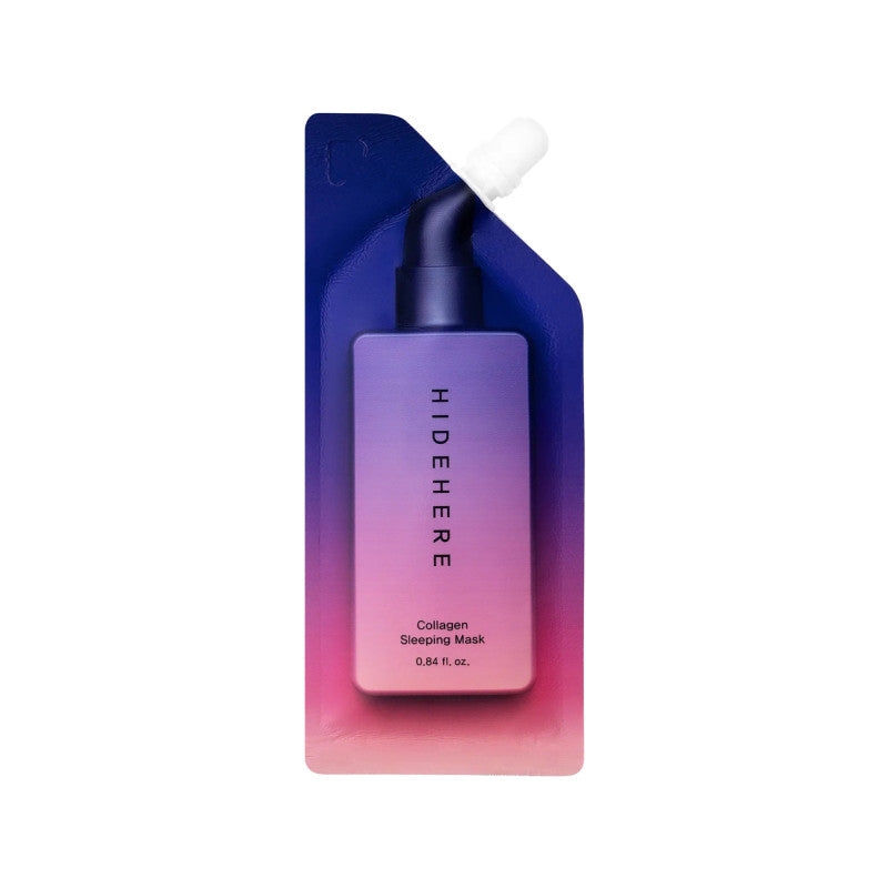 HIDEHERE Masque de nuit au collagène 25 ml