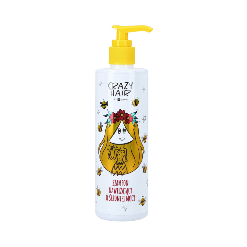 HISKIN CRAZY HAIR Shampoing au miel force moyenne 300 ml