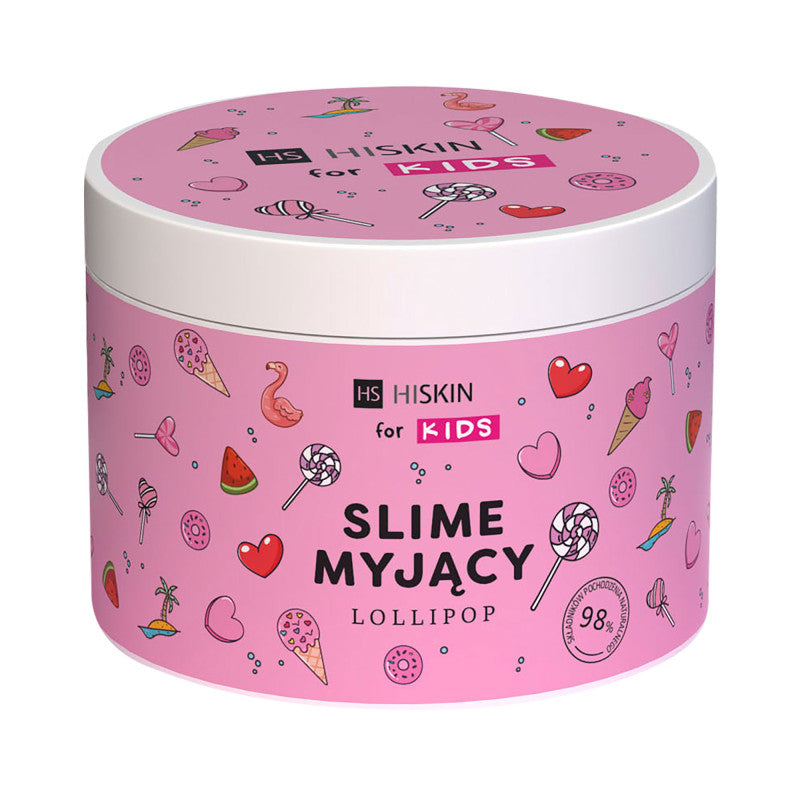 HISKIN FOR KIDS Gelée de douche pour enfants au parfum de sucettes sucrées 150 ml