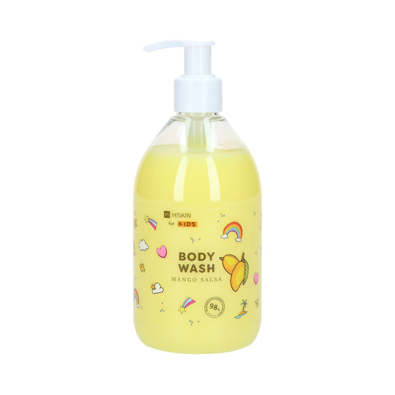 HISKIN FOR KIDS MANGO SALSA Gel douche pour enfants au parfum de salsa à la mangue 400 ml